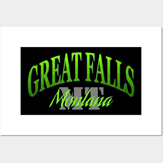 City Pride: Great Falls, Montana Wall Art by Naves